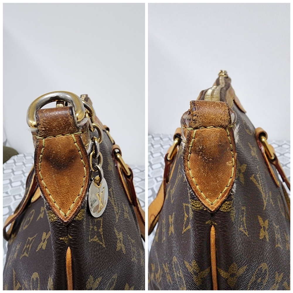LOUIS VUITTON Monogram Palermo PM Shoulder Bag Brown - Picture 11 of 16